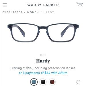 WARBY PARKER Hardy in Striped Pacific